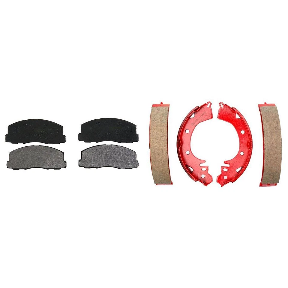 Element3 Front Metallic Brake Pads & Rear Shoes For 1984-1990 Dodge Colt - Image 4 of 4