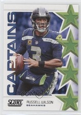 2019 Score Captains Russell Wilson #C-3 e0v