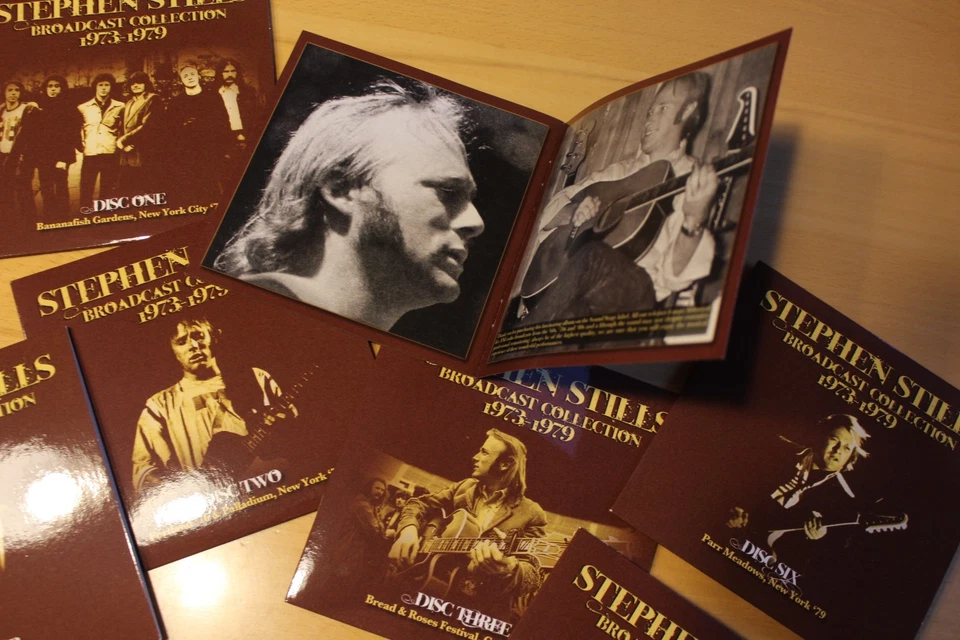 Stephen Stills 6 CD Box Set Broadcast Recordings Live 1973 - 1979 neuwertig - Bild 4 von 4