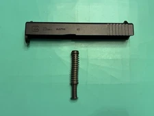 USED OEM GLOCK 23 GEN 4 SLIDE BLACK .40 CAL RECOIL SPRING FIRING PIN FRYING PAN