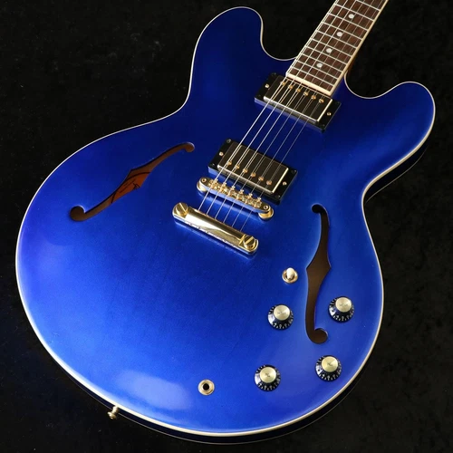 Gibson USA  Demo Mod Collection ES-335 Blue Chrome S/N 223610070 Electric Guitar