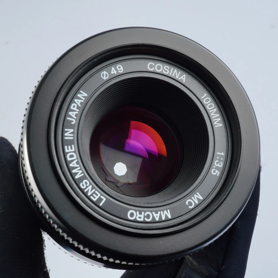 AS-IS COSINA 100Mm F/3.5 MC MACRO Für Nikon F Makroobjektiv - Bild 4 von 4