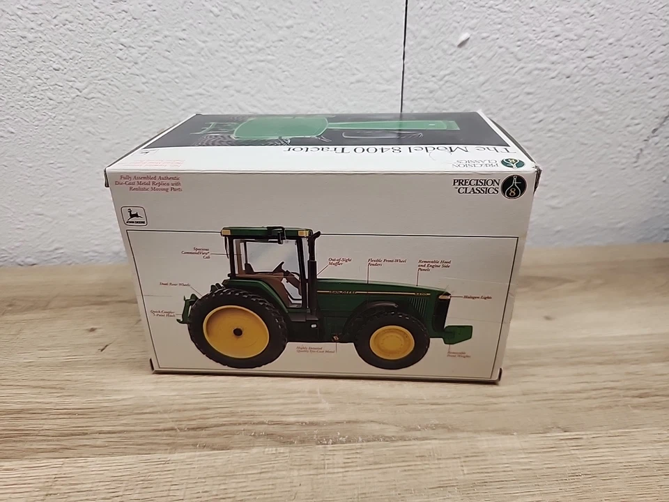 Ertl 1/32 John Deere 8400 Tractor Precision Classic #8 - Image 3 of 4
