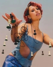 RAYE Singer Rachel Keen 8" x 10" Photo Hand Signed in person in 2025 + COA