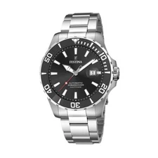 Festina F20531/4 Diver Automatic Watch – 44mm Stainless Steel, Sapphire Crystal,