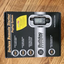 Bulldog Security Deluxe Remote Vehicle Starter Paging Alarm System Deluxe 500B