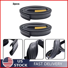 2pcs Window Glass Run Channel Weatherstrip Seal For Chevrolet Suburban GMC Truck