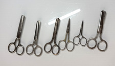 Vintage Small Scissors Lot USA Germany Nail Cuticle Sewing Embroidery Grooming