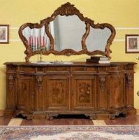 Anrichte Kommode Spiegel Holz Konsole Sideboard Schubladen Kommoden Konsolen