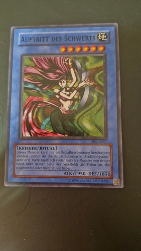 yu-gi-oh! Sammelkarte Deutsch Auftritt des Schwerts SRL-G067