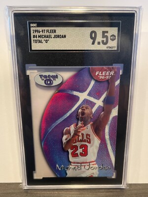 Michael Jordan 1996-97 Fleer Total-O Rare Insert SGC 9.5 | eBay Michael Jordan 1996-97 Fleer Total-O Rare Insert SGC 9.5 | eBay