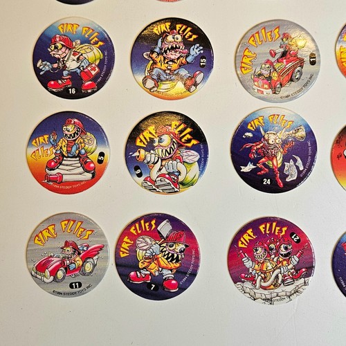 Lot 22 Fire Flies Vintage Imperial Slammer Whammers POGS Milk Caps 1994 - Picture 5 of 10