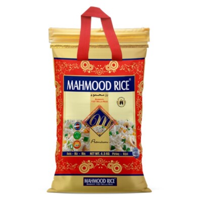 4,5 Kg Mahmood Indien Premium Basmati Reis - Roter Beutel