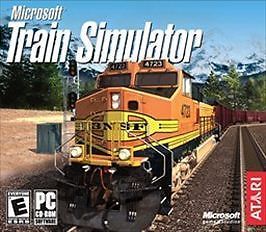 Microsoft Train Simulator [Jewel Case Cover] (PC, 2002, Atari) 2Disc