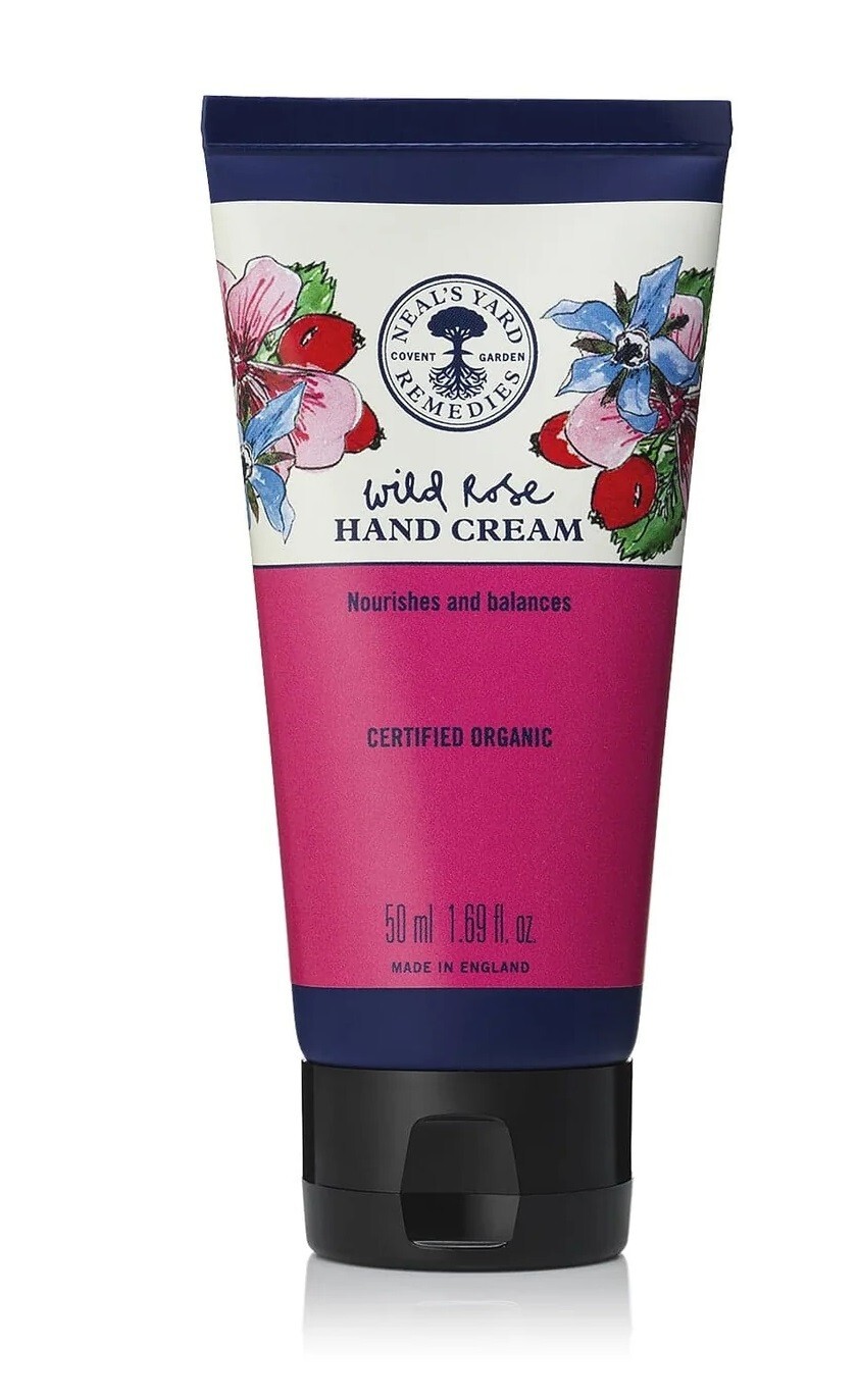 Neal's Yard Remedies Wild Rose Hand Cream 50ml. BBE 02/2027
