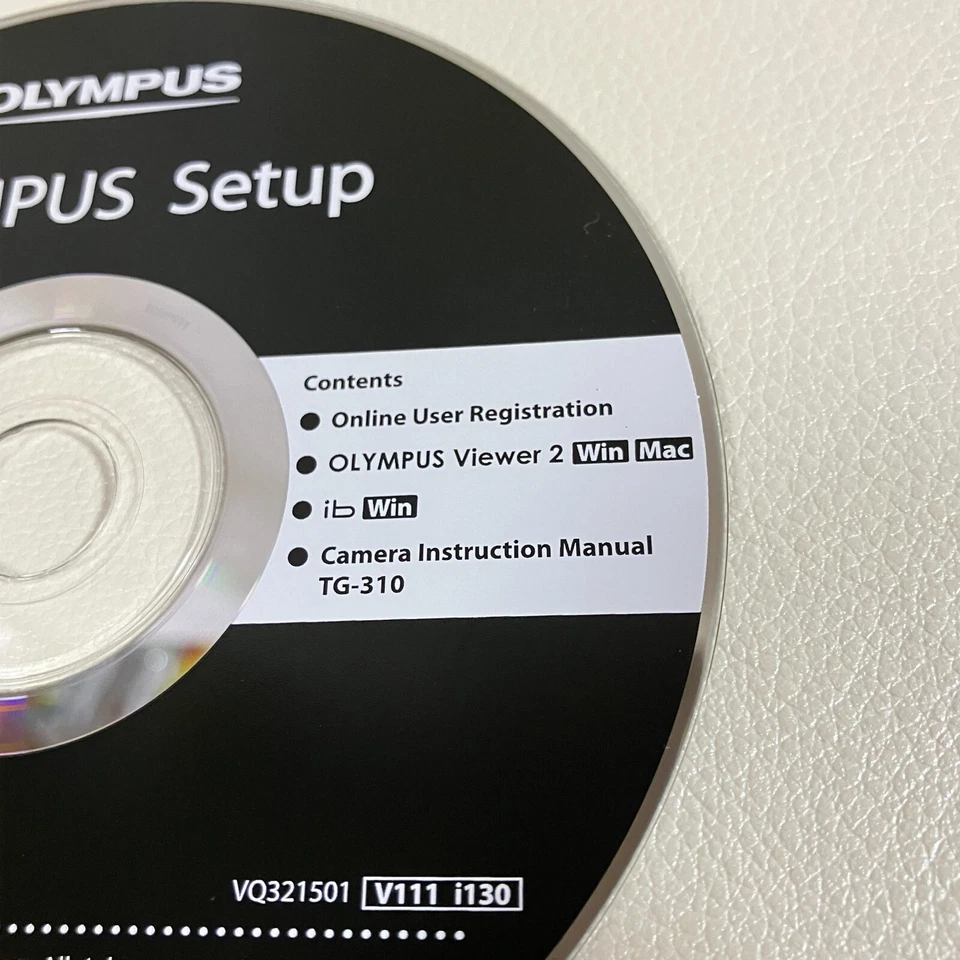 Настройка OLYMPUS для TG-310 CD-ROM онлайн регистрация пользователя и просмотрщик 2 и руководство - Изображение 3 из 4