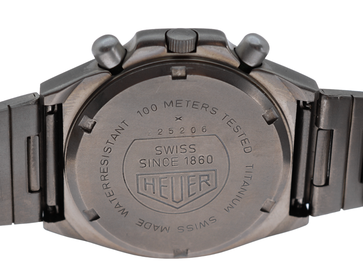 Rare Vintage Men's Tag Heuer Titanium 2000 Series Chronograph