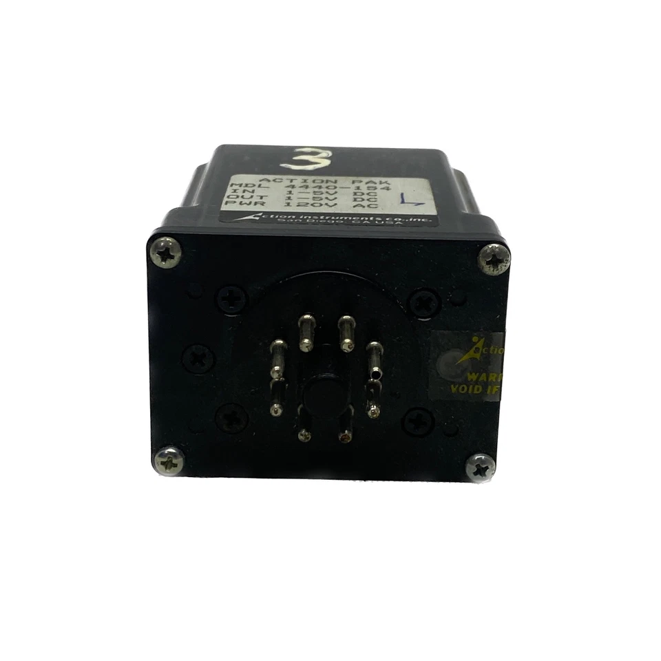 NEW IN BOX VINTAGE Action Pak 120VAC 1-5VDC 8 Pin Control Relay 4440-154 - Image 3 of 4