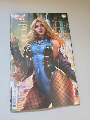DERRICK CHEW variant Birds of Prey 8 Black Canary Kelly Thompson Big Barda NM
