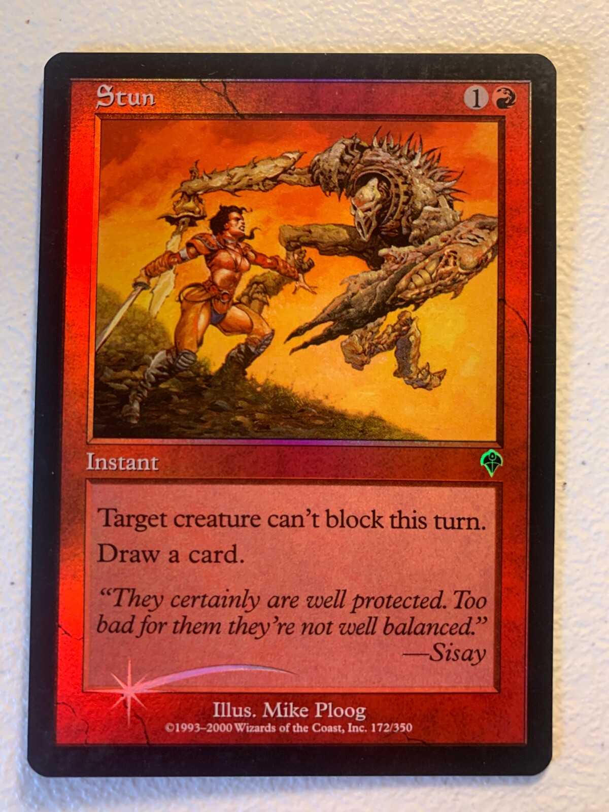 MTG 1x FOIL Stun Invasion Pauper Legacy Magic the Gathering Card x1 NM