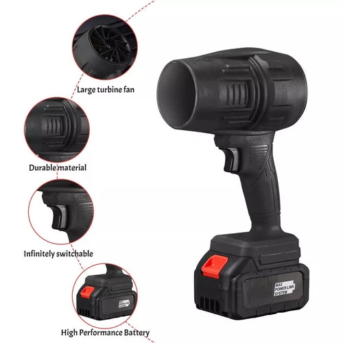 Jet Dry Mini Gebläse 450.000U/min Luftgebläse Super Ventilator Turbo Akkubetrieben Mini - Bild 2 von 11