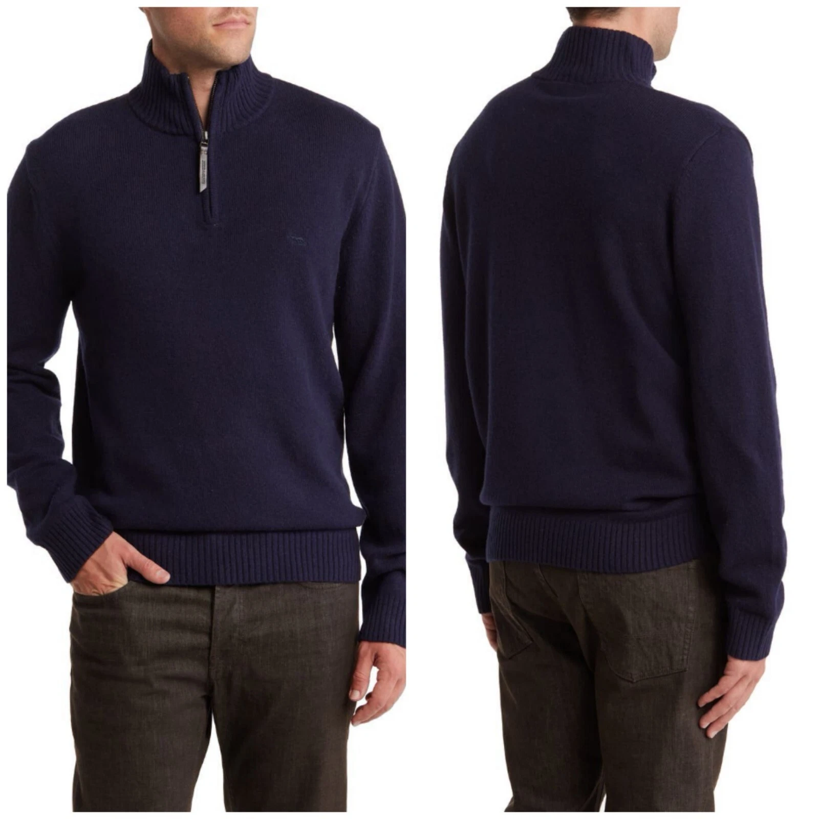 Rodd & Gunn Jacks Sweater Quarter Zip 80% Wool Sweater Men's Multi Size New
Opens in a new window or