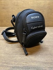 Sony Cyber-Shot Camera Compact Carrying Bag with adjustable strap Good Condition