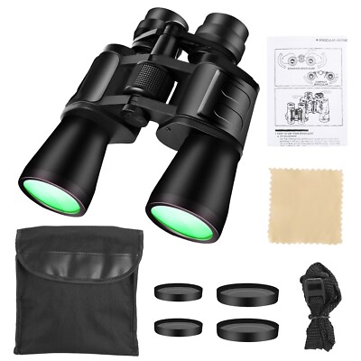 180x100 Zoom Low Night Vision Hunting Telescope Outdoor Travel