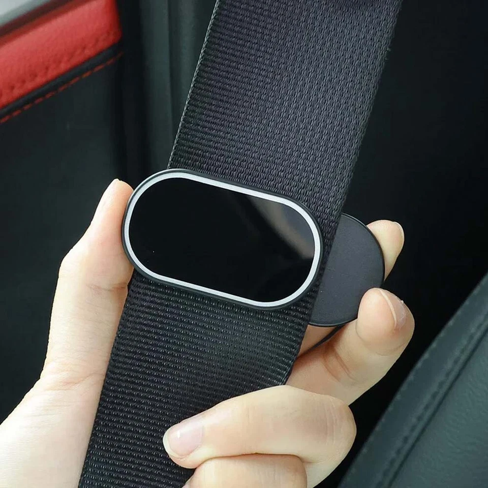 1x Soporte magnético para cinturón de seguridad de coche estabilizador sujetador ajustable clip seguridad de asiento Foto 4 de 4
