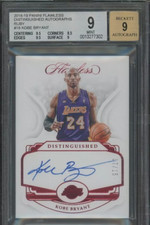 Panini Kobe Bryant Basketball Autographed Sports Trading Cards 