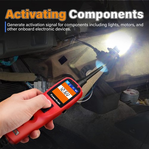 Autel PowerScan PS100 Electrical System Diagnostic Circuit Battery Tester 20ft - Picture 5 of 9