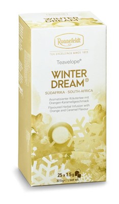 Ronnefeldt Teavelope   Rooibos Tee Winter Dream  Orange - Karamell - 25 Beutel