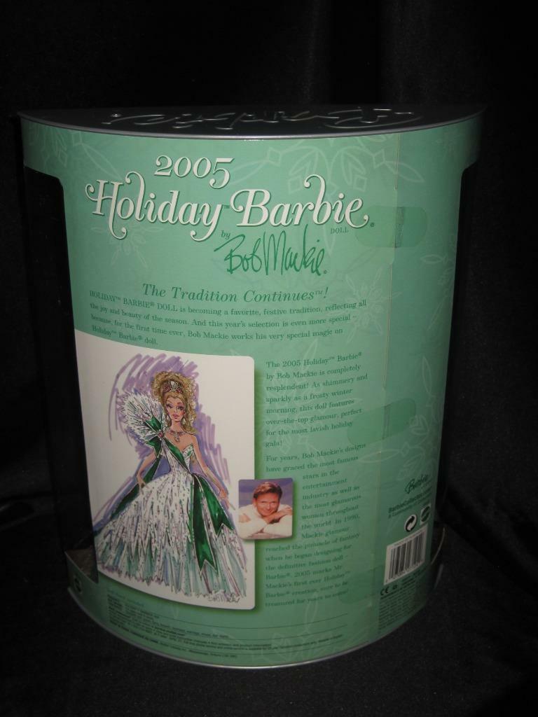 2005 holiday barbie green