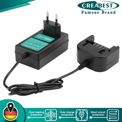 CREABEST 20V Li-ion Akku Ladegerät für Black&Decker LBXR20 LBXR20-OPE LB20 LBX20 LBX4020