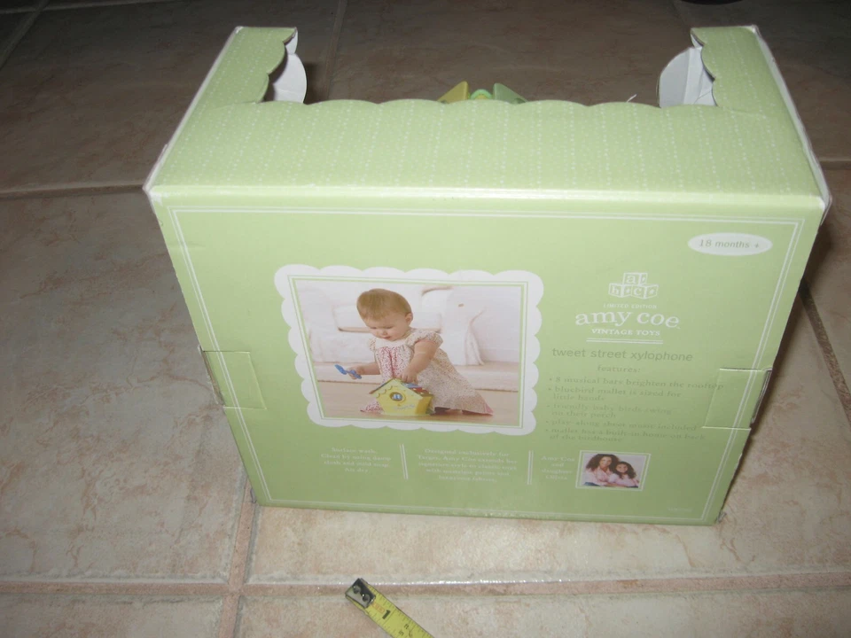 NUEVO Amy Coe Edición Limitada Birdhouse Tweet Street Xilófono Con Mazo MÚSICA Foto 3 de 3