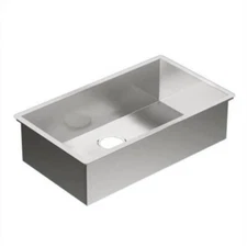 Moen G18180 31" Single Basin Undermount Stainless Steel Kitchen - Stainless