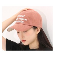 XL~2XL 60~63Cm Unisex Mens Cotton Premier Lettering Baseball Cap Trucker Hats