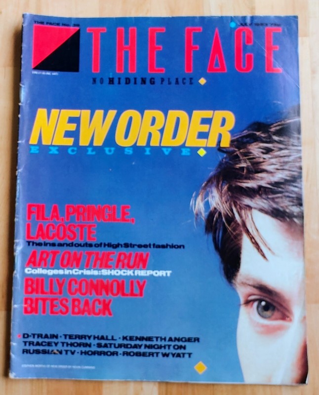 THE FACE BRITISH MAGAZINE #39 JULY 1983 NEW ORDER - US Seller!