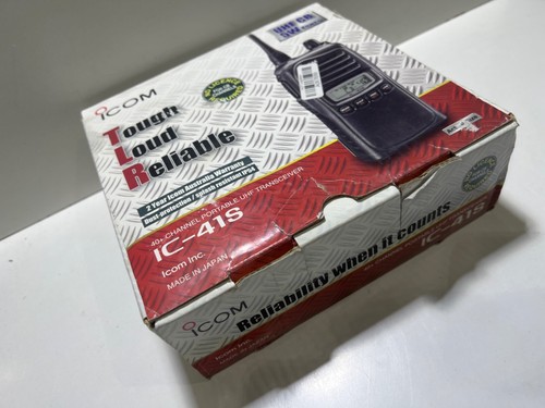 ICOM IC-41S UHF CB Transceiver Handheld Radio - Picture 2 of 6