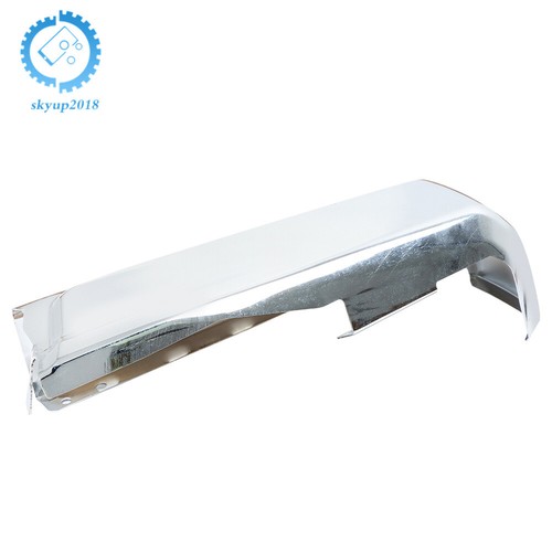 Chrome Rear Bumper End Cap For Ford F150 2015-2020 Driver Side Left W/O Holes - Picture 4 of 10
