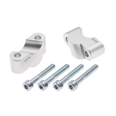 Lenkererhöhung silber für Buell XB 12 STT Lightning Super TT (07-08) XB2