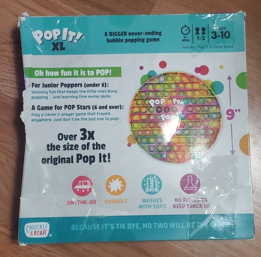 Pop It! Go Bubble Popping Sensory Game by Buffalo Games 