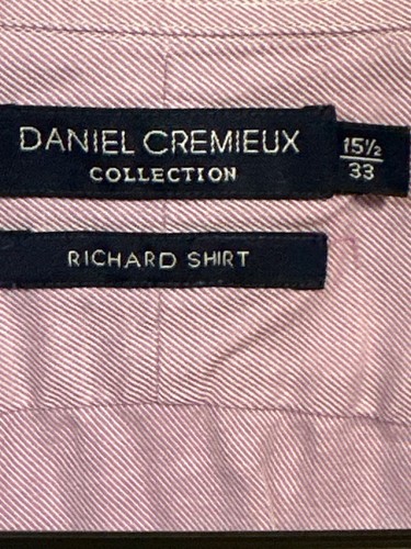 Daniel Cremieux Collection Richard Shirt 15 1/2 33 Size - Picture 2 of 5
