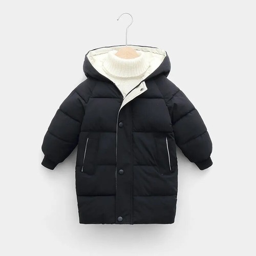 2-12Y Down Outerwear Winter Clothes Boys Girls Cotton-Padded Parka Thicken Warm - Picture 8 of 37