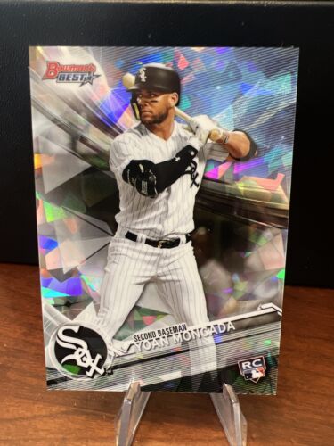 2017 Bowman's Best #21- YOAN MONCADA Atomic Refractor SP Rookie RC Card. - Picture 1 of 2
