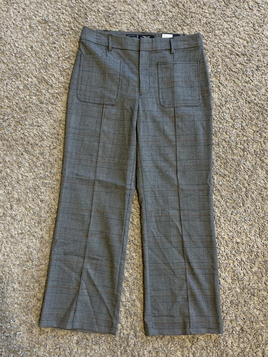 Simply Vera Wang Cropped Bootcut Mid Rise Dress Pants Women's Size 4