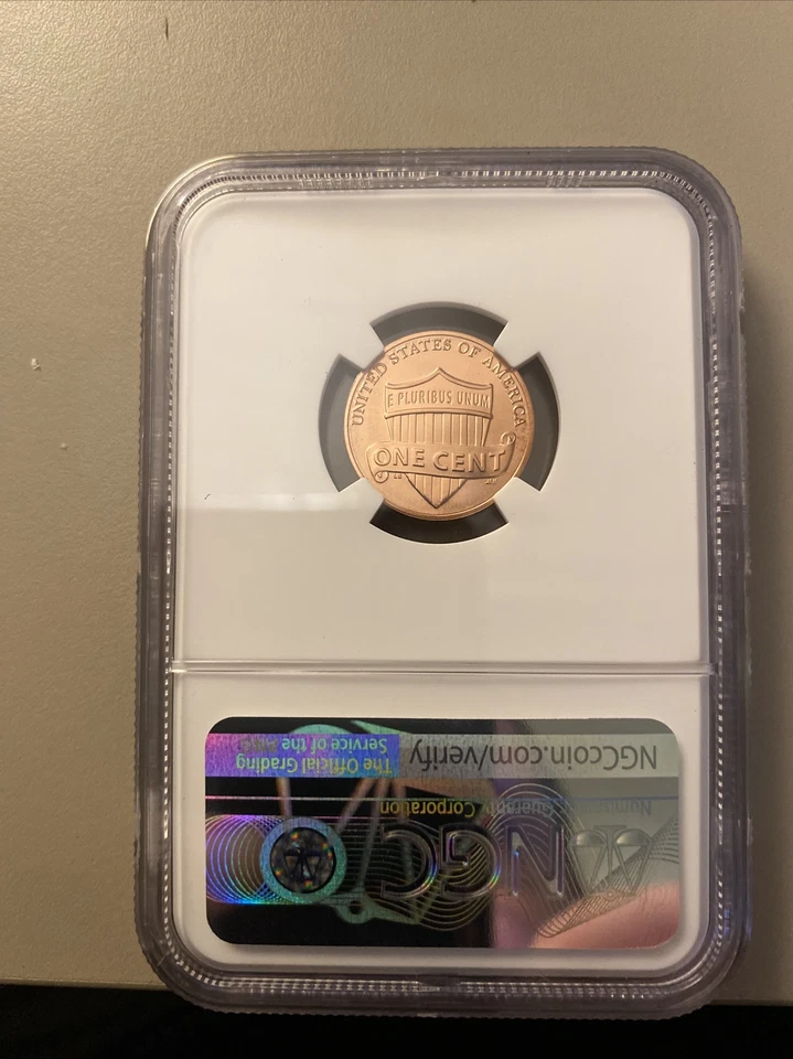 2019-W 1c Lincoln Shield Cent NGC MS70RD - Image 4 of 4
