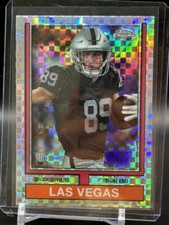 2024 BROCK BOWERS Topps Chrome Rookie RC 1974 X-Fractor - Las Vegas RaidersOpens