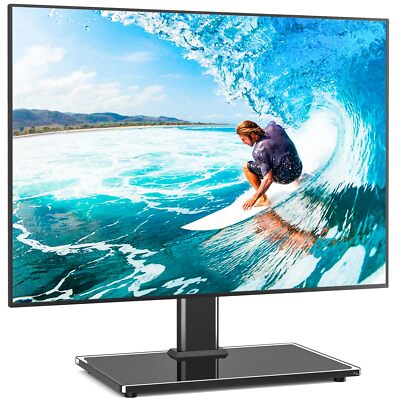 Universal Table Top TV Stand TV Base for Most 27 30 32 39 40 42 43 49 50 55 6...