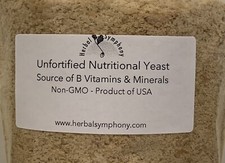 Non-GMO Unfortified Nutritional Yeast Fuhrman Vegan Bulk Non-fortified 5 / 10 lb